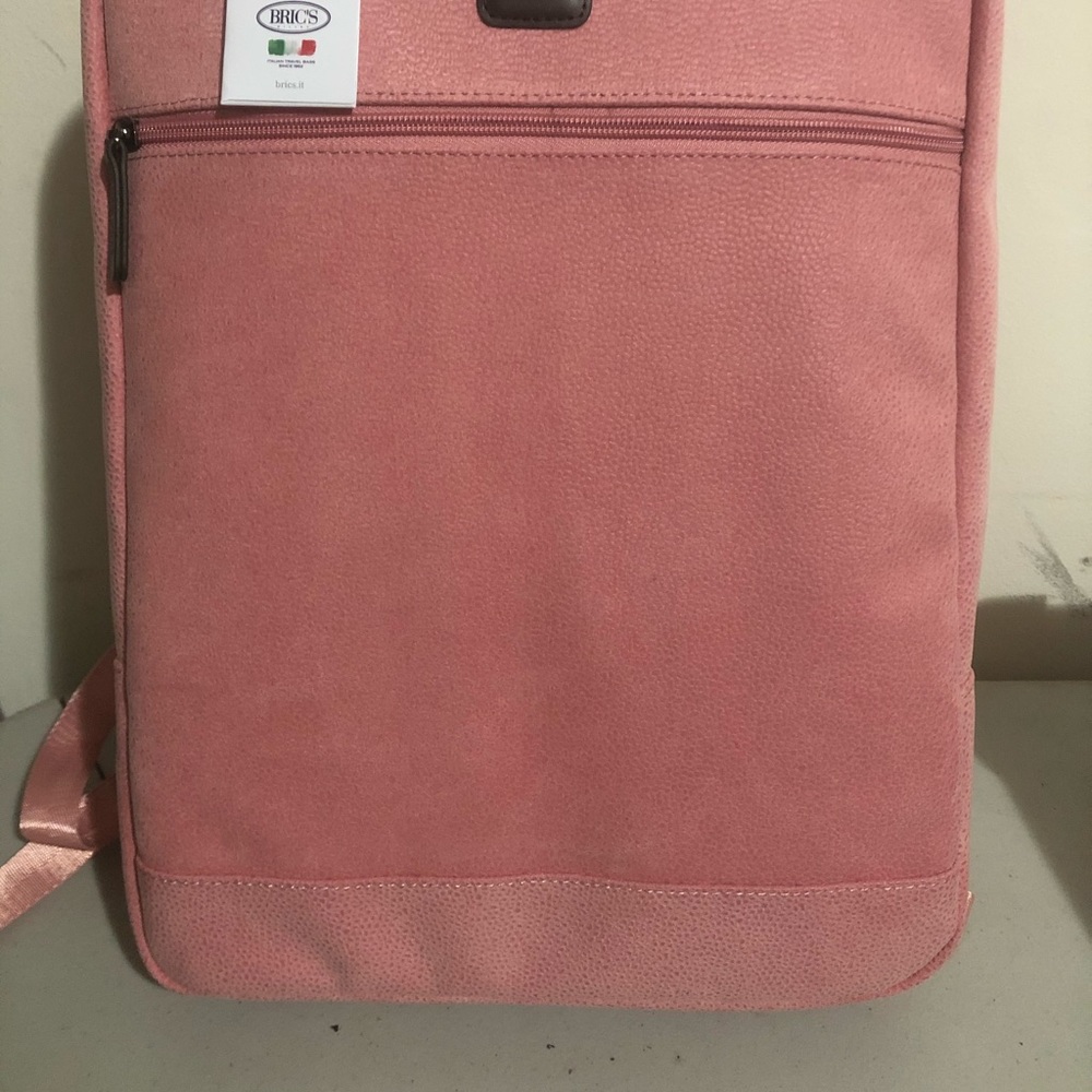 Milano Bric’s backpack. Pink. Rare. 30x39x11cm